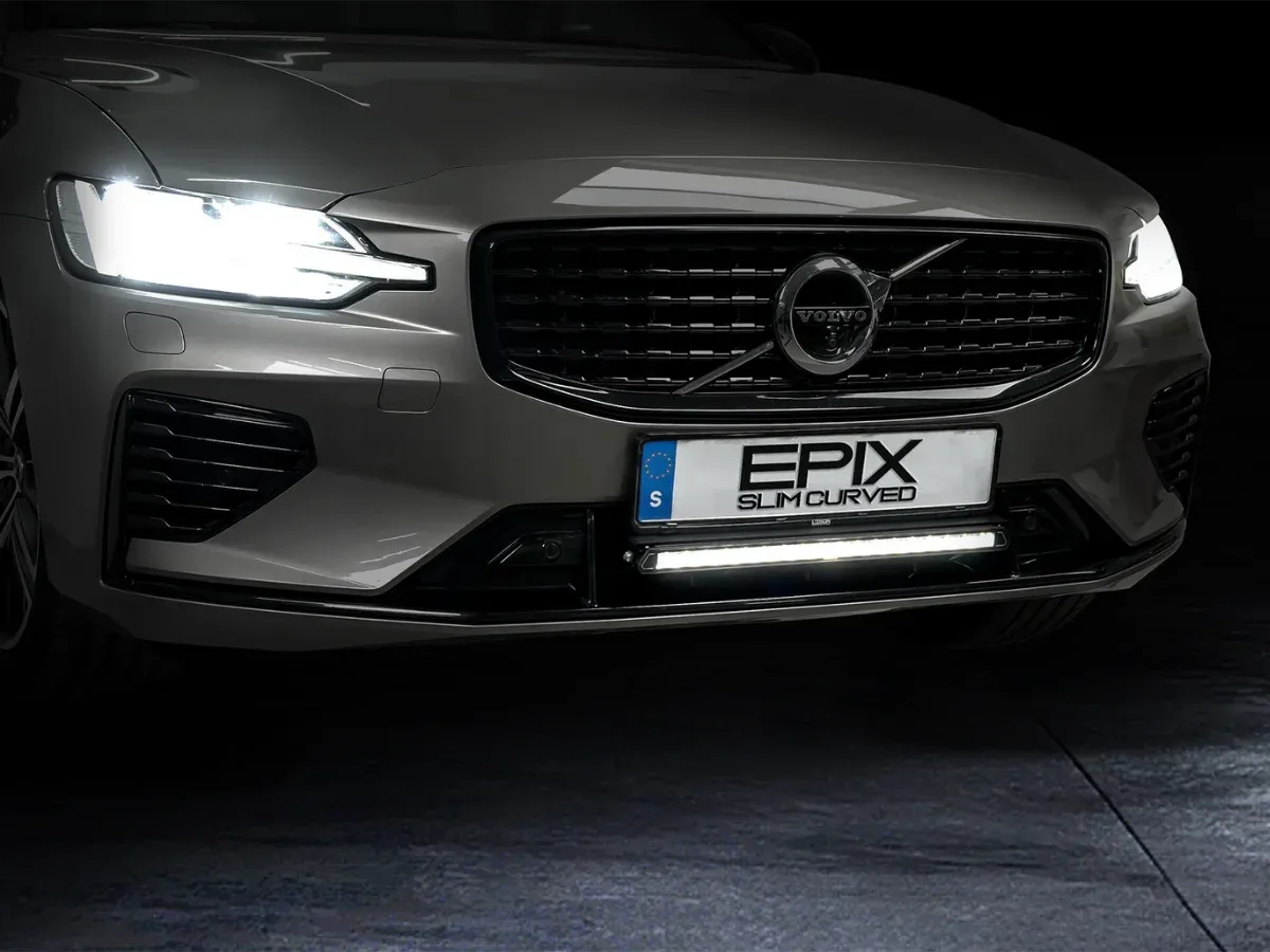 LED bar op bumper
